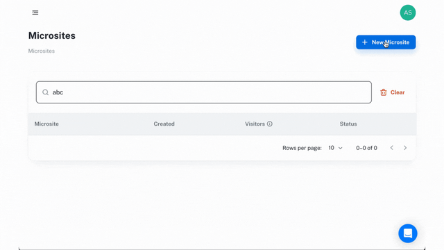 Content Digitization & Sharing interface screenshot